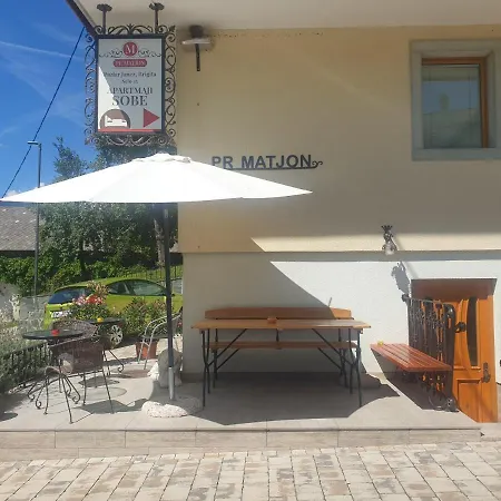 Guest house Rooms & Apartments Pr Matjon Bled